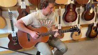 Have you tried a Waterloo WL-12 Mh? We love this all-mahogany 12-fret made by Collings Guitars