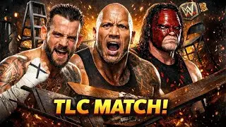 CM Punk vs The Rock vs Kane TABLE MATCH