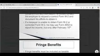 # **PRXNCE.TAX FREE TAX SCHOOL &ndash; Session Recap** Chapter 3  - Types of Income