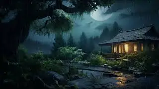 End Sleepless Nights in 3 Minutes with Growling Rain & Shrill Thunder on Rickety Tin Roof at Night