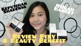 Review Pixy 4 Beauty Benefit | Produk lokal murah dan ada SPF nya semua | Indonesia