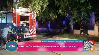 Explosi&oacute;n en una vivienda de Colonia Vignaud