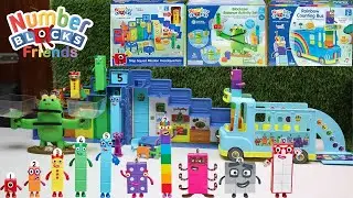 Unboxing Numberblocks Step Squad Mission Headquarters,Blockzee Balance Activity Set!Satisfying Asmr