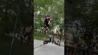 Неплохие трюки #hellride #skate #skateboarding #rideaction #skatepark #scootering
