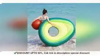 Water toys inflatable floating bed inflatable toy avocado  floating row PVC beach ball water toy Avo
