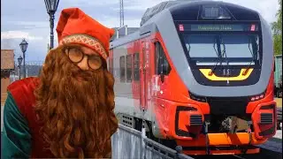 Где найти поезд Деда Мороза летом?
