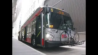Time Lapse: 5 Fulton weekend route inbound