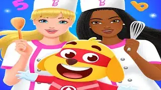Kiddopia: Kids Learning Games - Gameplay Walkthrough Part 1 - Chef Barbie Cooking (iOS Android)