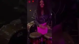 my first attempt playing the Bongo Drums 🤭🥁 #drummer #reels #africandrums #foryou #fyp