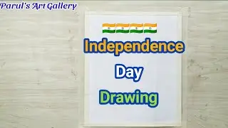 Independence Day Drawing/15 August Drawing Oil Pastel/Easy Drawing For Beginners/Step By Step