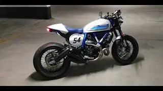 Tail Tidy NRC Rundown for 2019 Ducati Scrambler Cafe - Super Clean!