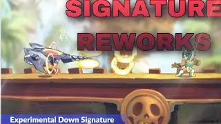 BRAWLHALLA SIGNATURE REWORKS?! ISAIAH AND VECTOR SIGNATURE CHANGES!