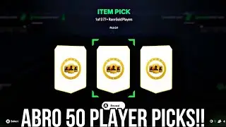 ABRO 50 PLAYER PICKS EN FC 25!!