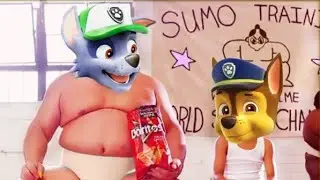 l Want Paw patrol Song - Sumo Doritos AD Commercial Meme