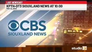 KPTH-DT3 (KMEG) Siouxland News at 10:00 (Full), 5/12/2023 (Last Newscast)