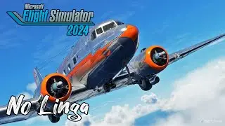 Flying FSX Missions in MSFS 2024 | Africa Relief in Douglas DC-3 #fsx #dc3 #congo