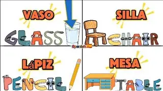 Spanish alphabet lore song for things at home 