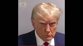 Donald Trump's Mug Shot from Atlanta Jail