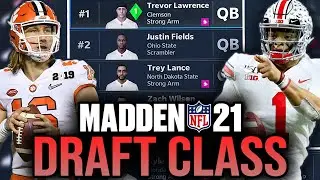 2021 NFL Draft Class in Madden 21