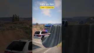 how to escape from police ▶️ - BeamNG.Drive @DEVVYA