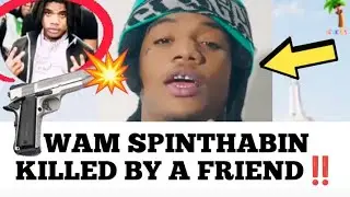 Florida Rapper Wam Spinthabin Killed By A Friend In His Own Hood After A Argument Turned Deadly