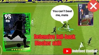 Lucky if you got this RB Defensive Fullback playing style with Blocker Skill 🔥