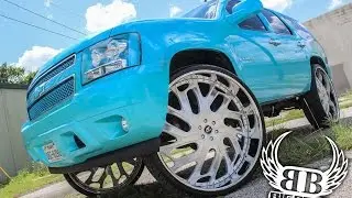 Outrageous Painted Tahoe on 34