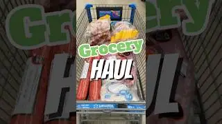 Grocery Haul for My Raw Fed Dog #rawdiet