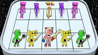 Merge Master Poppy Playtime Vs Merge Monster Rainbow Friends Max Level Gameplay