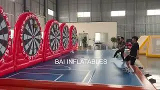 Big Inflatable Football Target Dart Board for Game Party