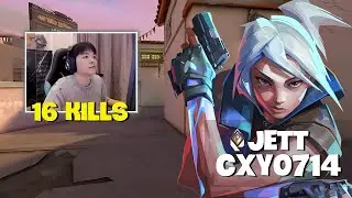 Radiant Jett Masterclass: Chinese Pro's Advanced Entry & Outplays (Engsub)