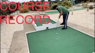COURSE RECORD!!!!!!HASTINGS ADVENTURE GOLF COURSE (WORLD CRAZY GOLF CHAMPIONSHIP COURSE)10 UNDER PAR
