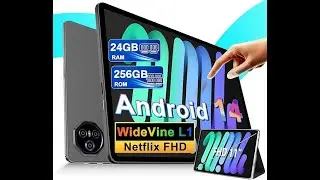 2025 Newest Tablet 11 Pulgadas Android 14 Tablets, 24GB RAM+256GB ROM (2TB TF), FHD IPS, Octa-Core