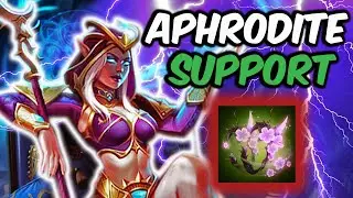 APHRODITE SUPPORT RANKED *Best Build* | SMITE