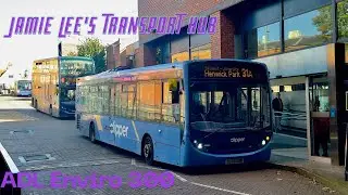 First Worcester ADL Enviro 300 no 67432 on route 31A 