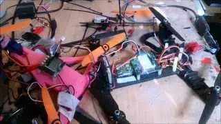 Multiwii Firmware by e_lm_70 on KK2.1.5 board.