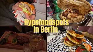 XXL FOODTOUR IN BERLIN🤤🍔🍕||| wir testen die Gehyptesten foodspots in Berlin🍝🍩