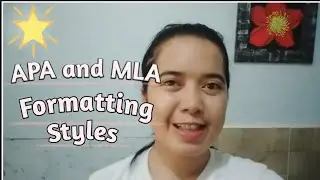 The APA and MLA formatting styles (English for Academic and Professional Purposes Lesson)