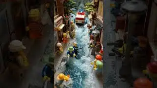 LEGO Flash Flood Rescue! Brave Team Battles Raging Water