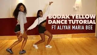 Aliyah Maria Bee Learns To Dance | Cardi B - Bodak Yellow | @LeoniJoyce Tutorial