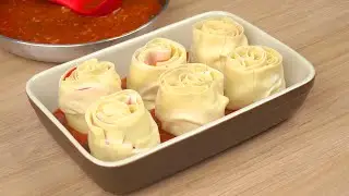 COM A MASSA DE PASTEL VOC&Ecirc; FAZ ESSE ALMO&Ccedil;O INCR&Iacute;VEL!