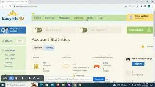 EasyHits4U com   massive traffic exchange, 1 1 exchange ratio  Get unlimited hits to your site  It's