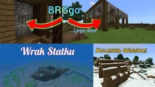 BRGgo trafił za kratki! Znaleźliśmy wrak statku! Minecraft Śmieszkowo #9