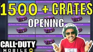 1500+ Crate Opening - Guinnes World Record - Call of Duty Mobile