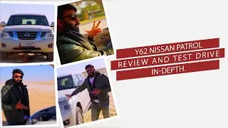 Nissan Patrol y 62, V8,  off road and on road review l Tyre SmoQ Episode_5 l#tyresmoq