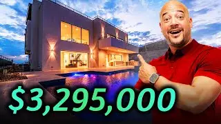 I Toured A $3,295,000 Fully Custom DREAM HOME In Vegas 🤩 (Living in Las Vegas)