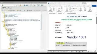 Create RFQ (Request For Quotation) In SAP | Create RFQ WRT Another RFQ In SAP | ME41 T Code In SAP