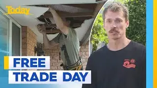 Tradies volunteer their skills for those in need | Today Show Australia