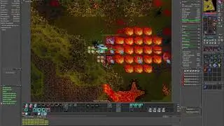 Tibia Lava Lurkers 1.3kk/h 100% Experience Rate 120 ED Solo Avalanche with Damage Pray