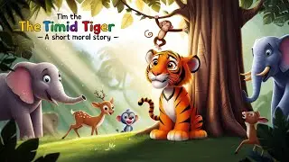 Tim the Timid Tiger | English Moral Story | Kids Bedtime Story | Short English Story